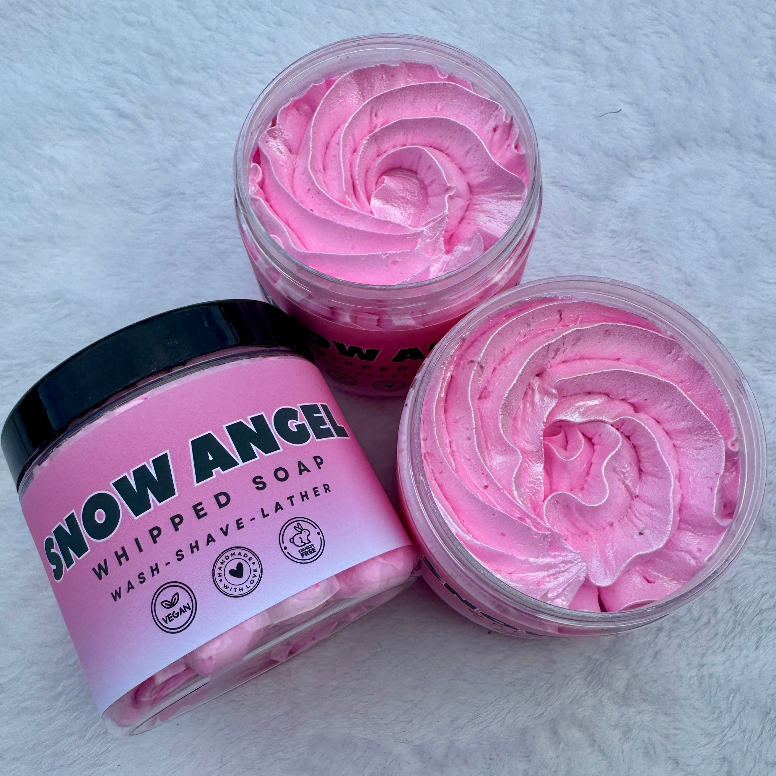 Snow Angel Whipped Soap