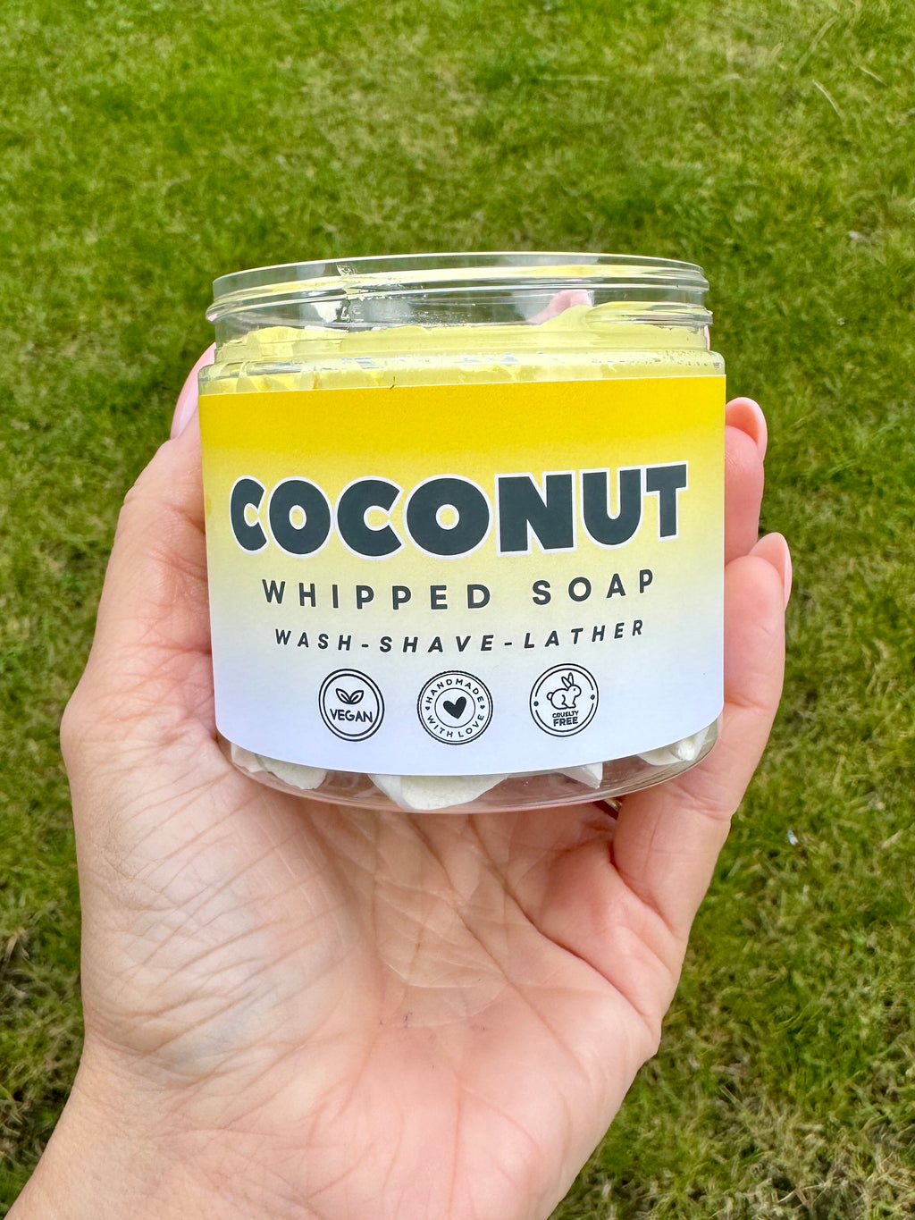 Coconut Whipped Soap