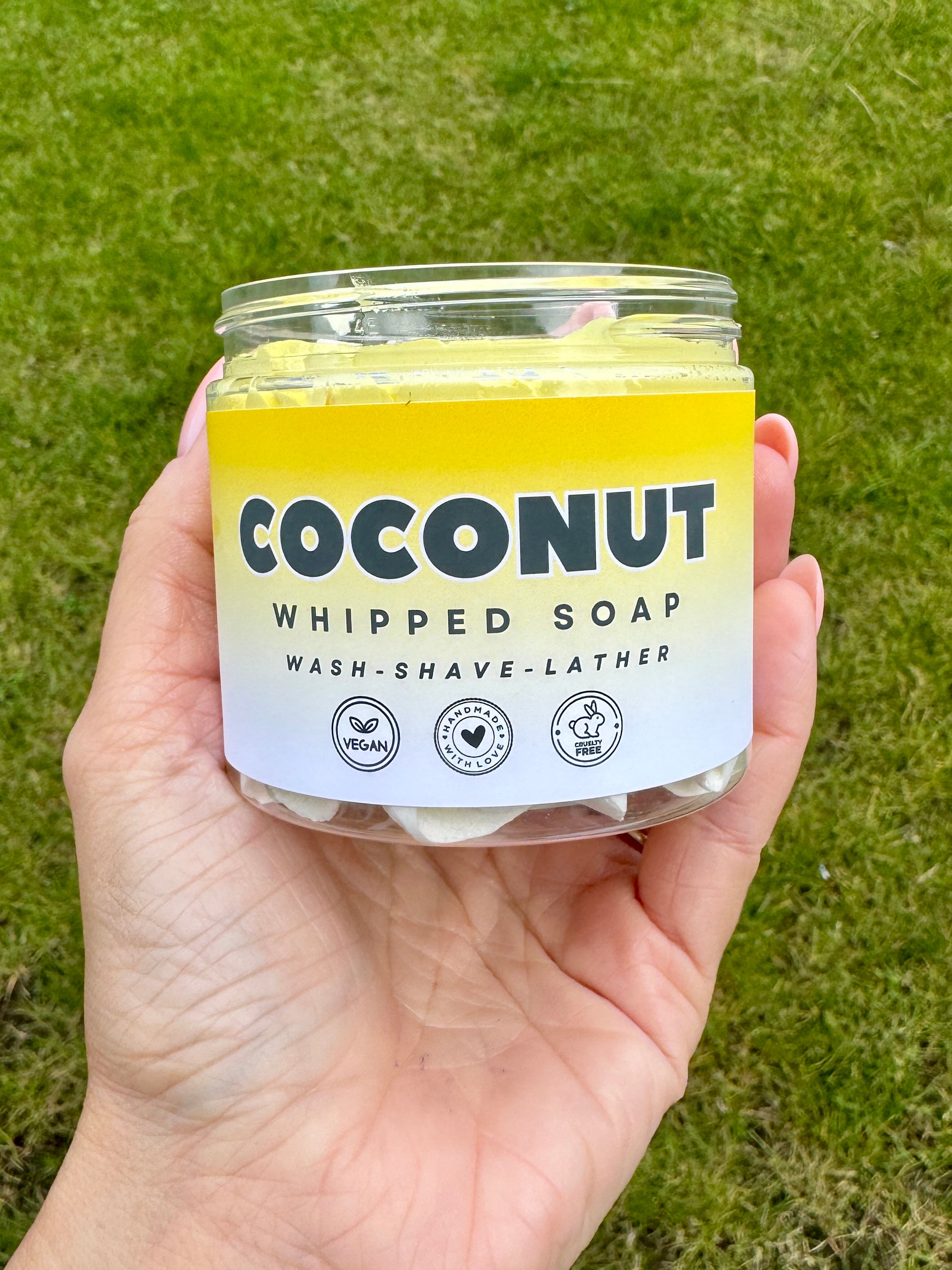 Coconut Whipped Soap