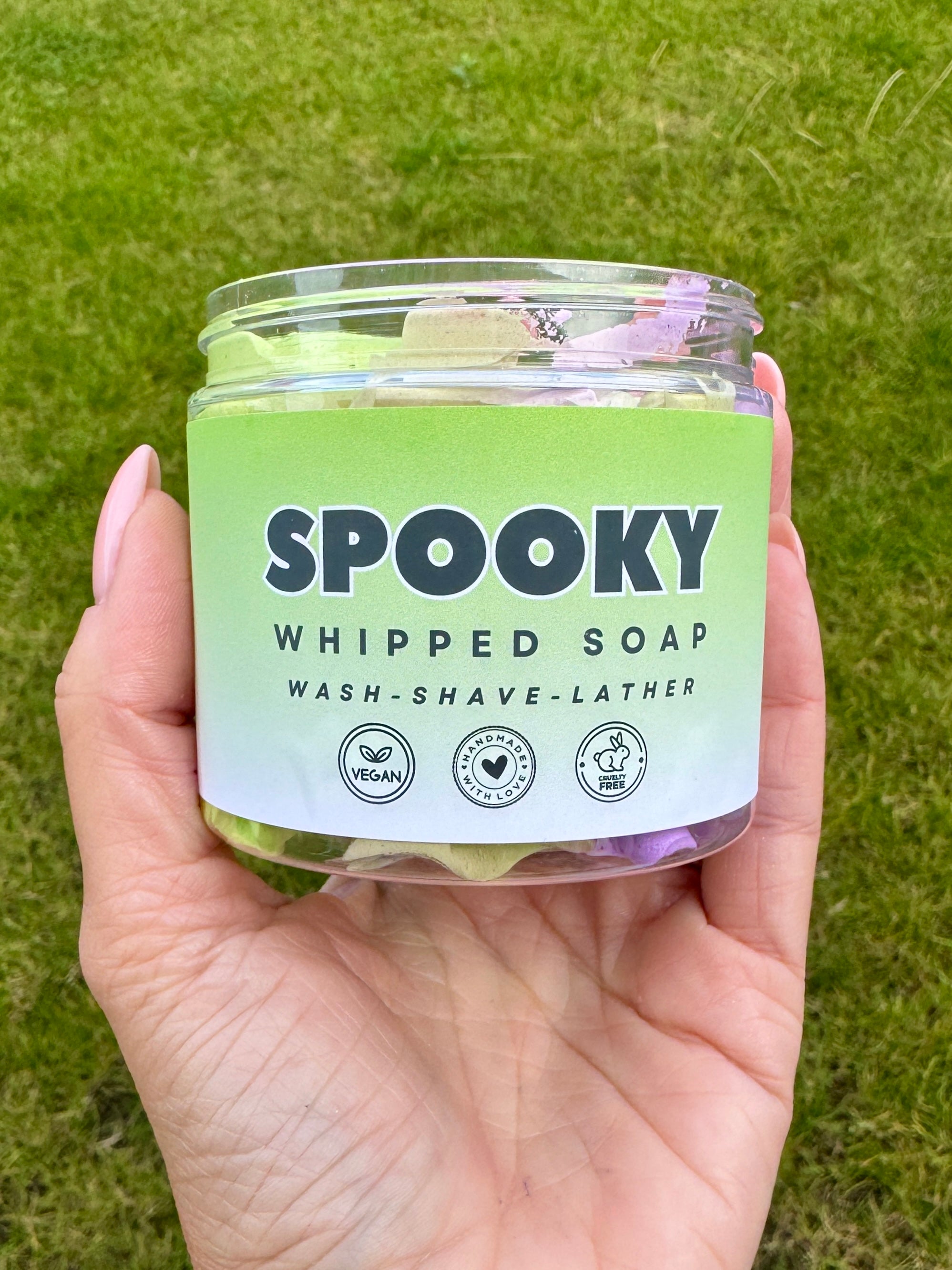 Spooky Whipped Soap