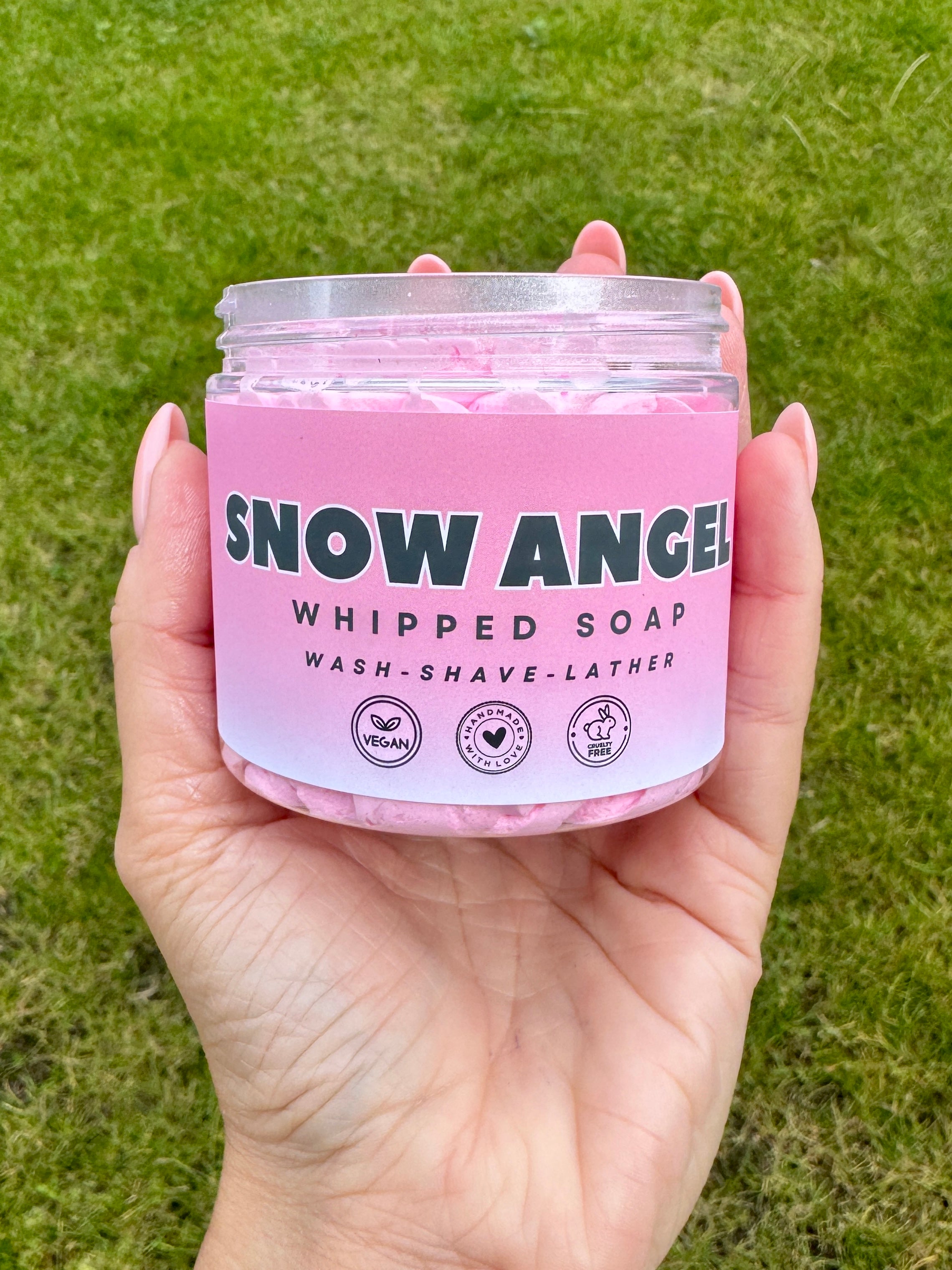 Snow Angel Whipped Soap
