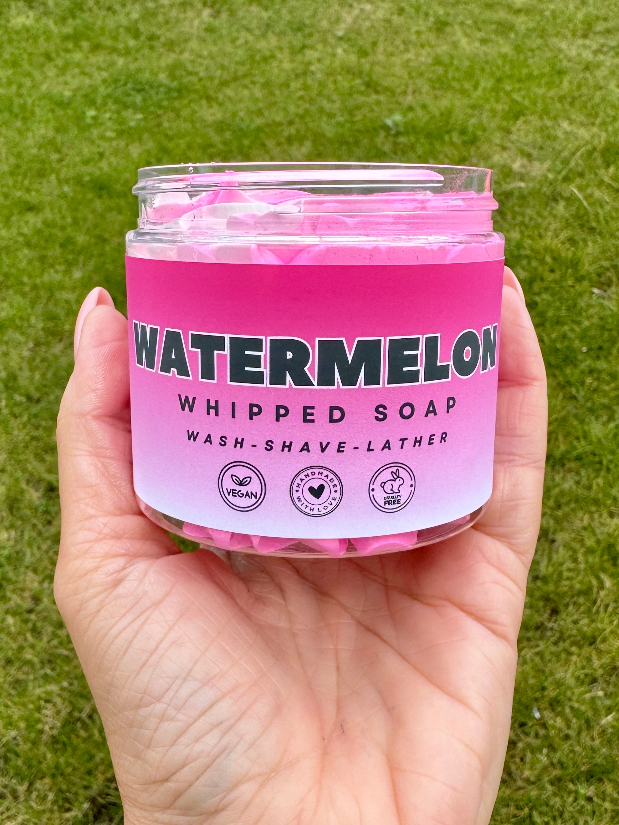 Watermelon Whipped Soap