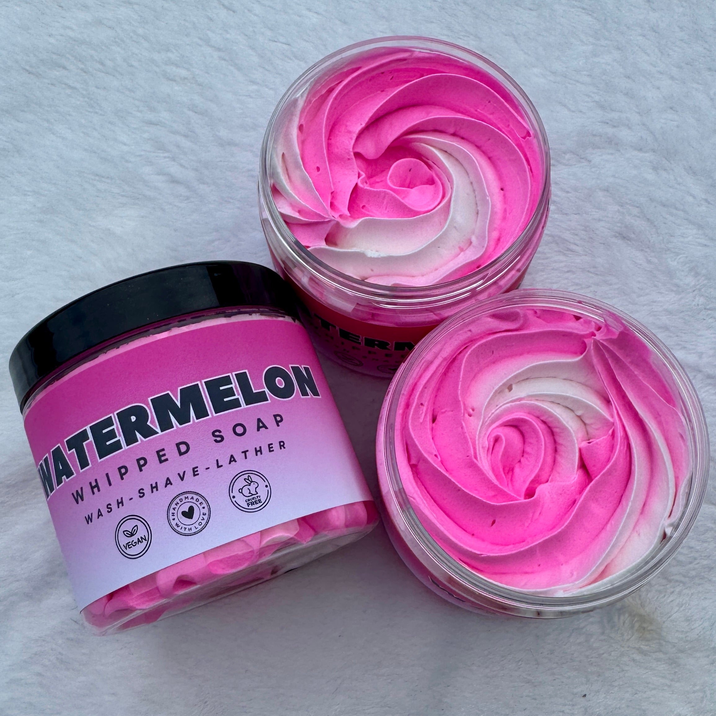 Watermelon Whipped Soap