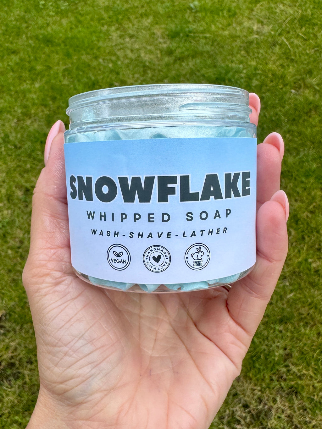 Snowflake Whipped Soap