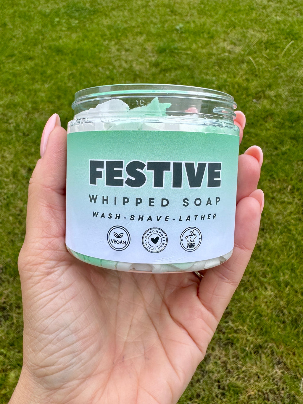 Festive Whipped Soap