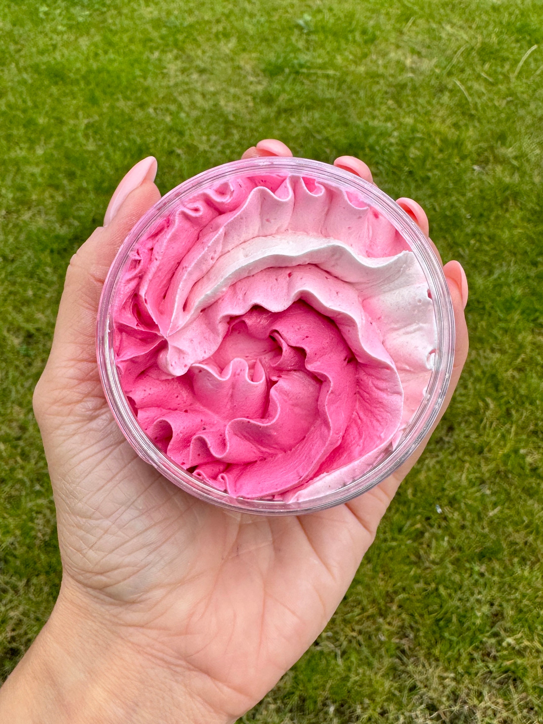 Candy Cane Whipped Soap