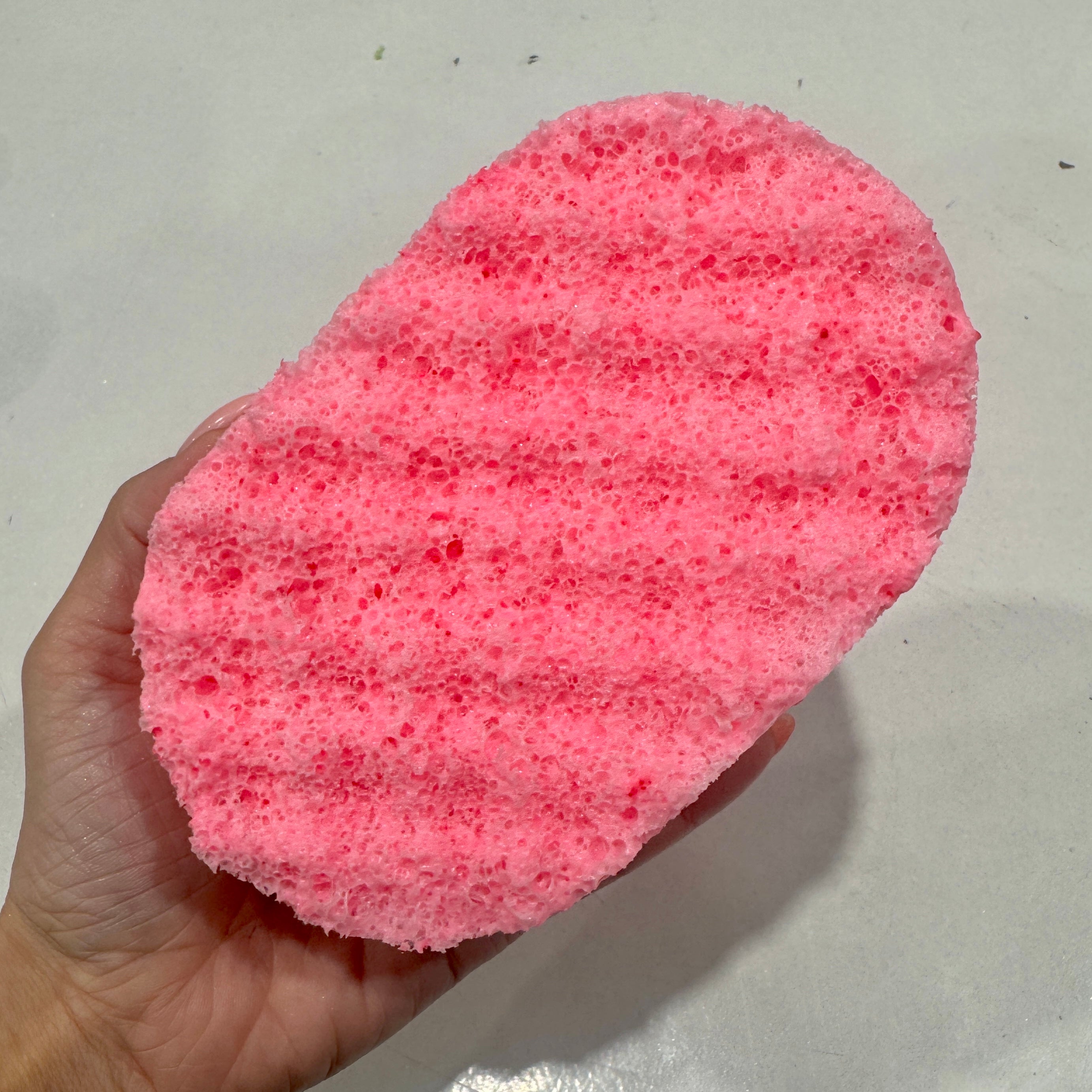 Candy Cane Exfoliating Soap Sponge