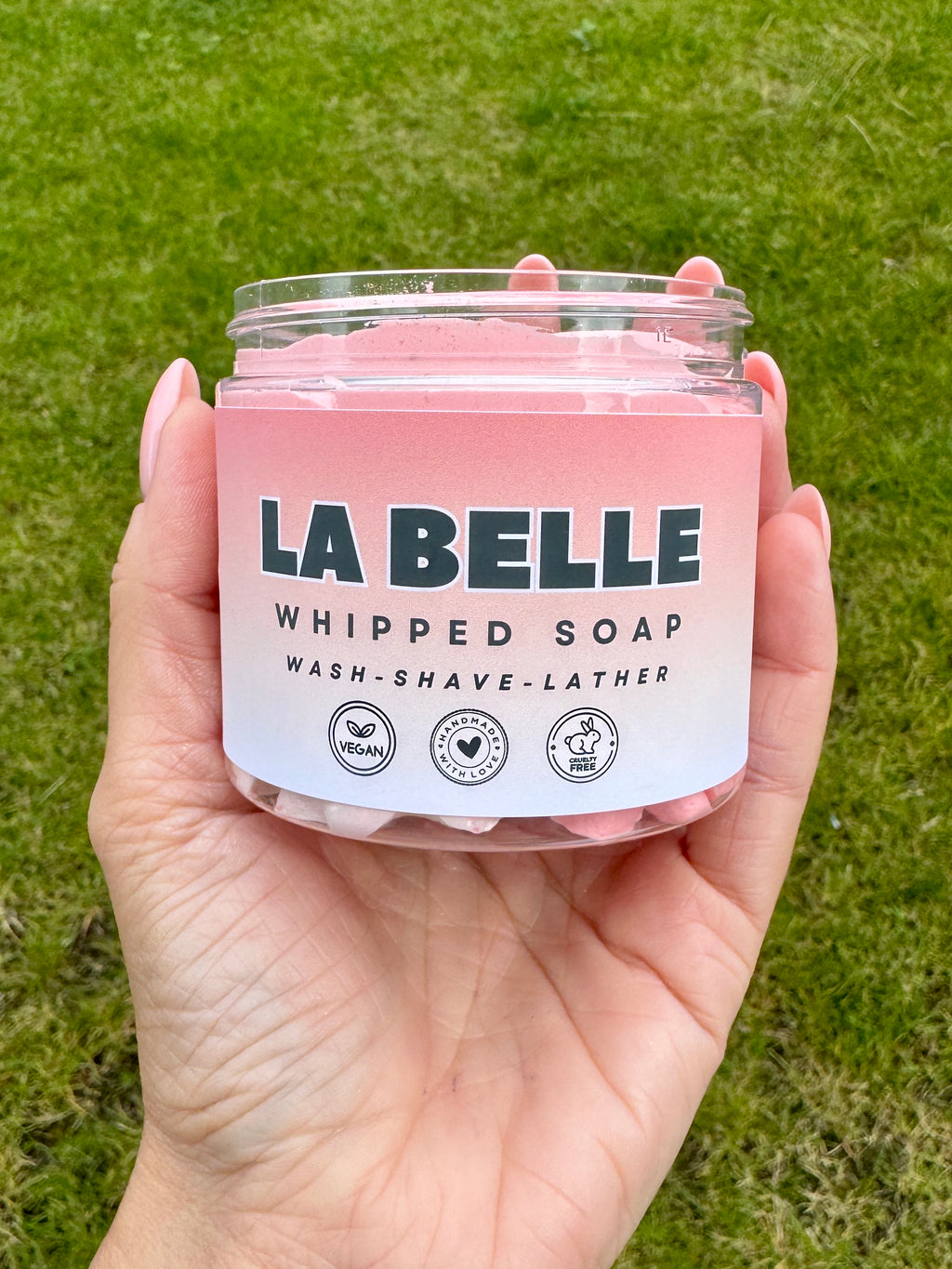 La Belle Whipped Soap