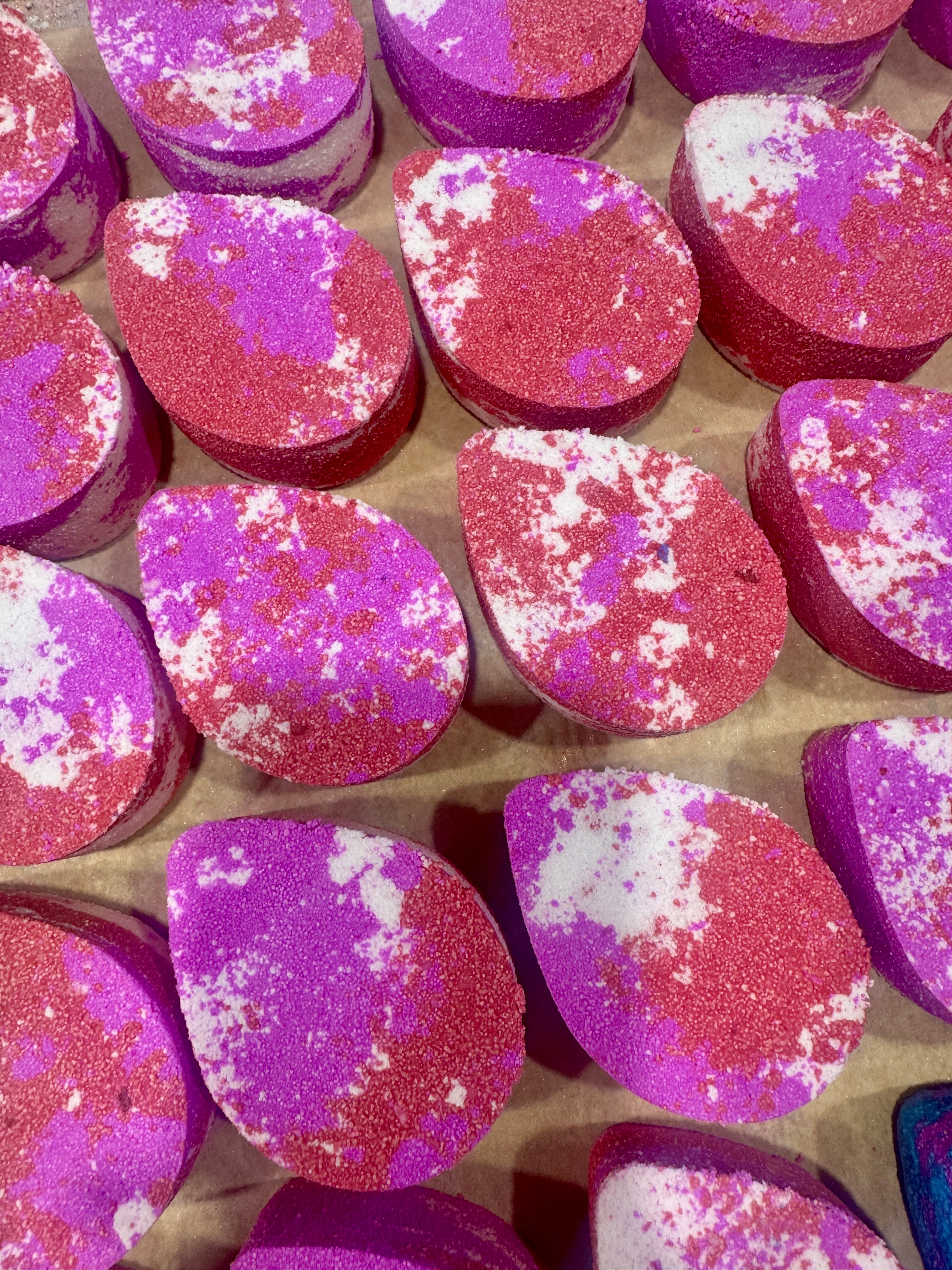 Candy Cane Bath Bomb